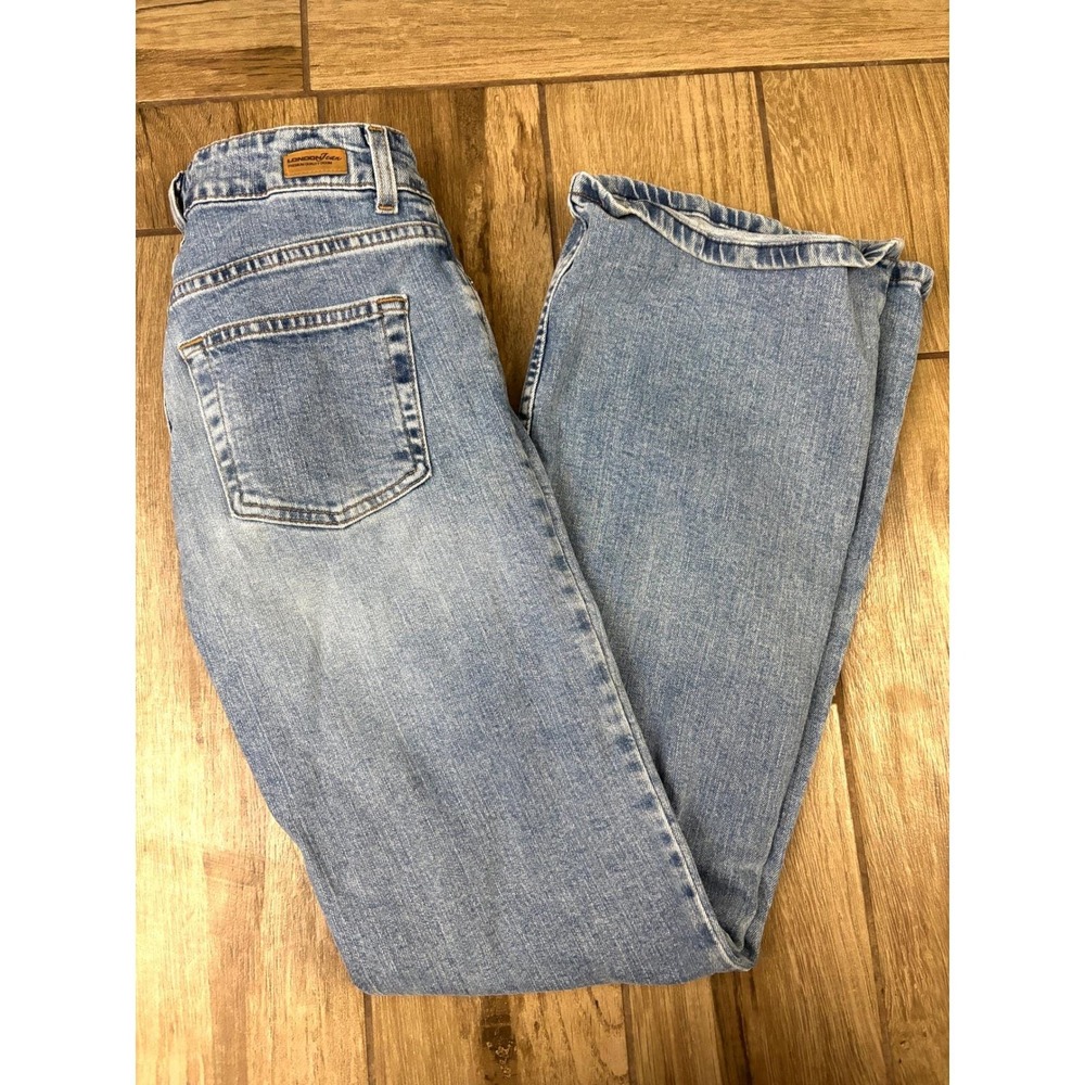 London Jean Y2K Low Rise Bootcut Jeans Women's 4 Stretch Light Wash